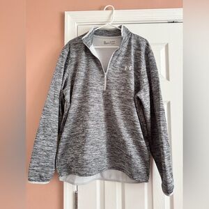 Under Armour Gray Zip Up Sweater